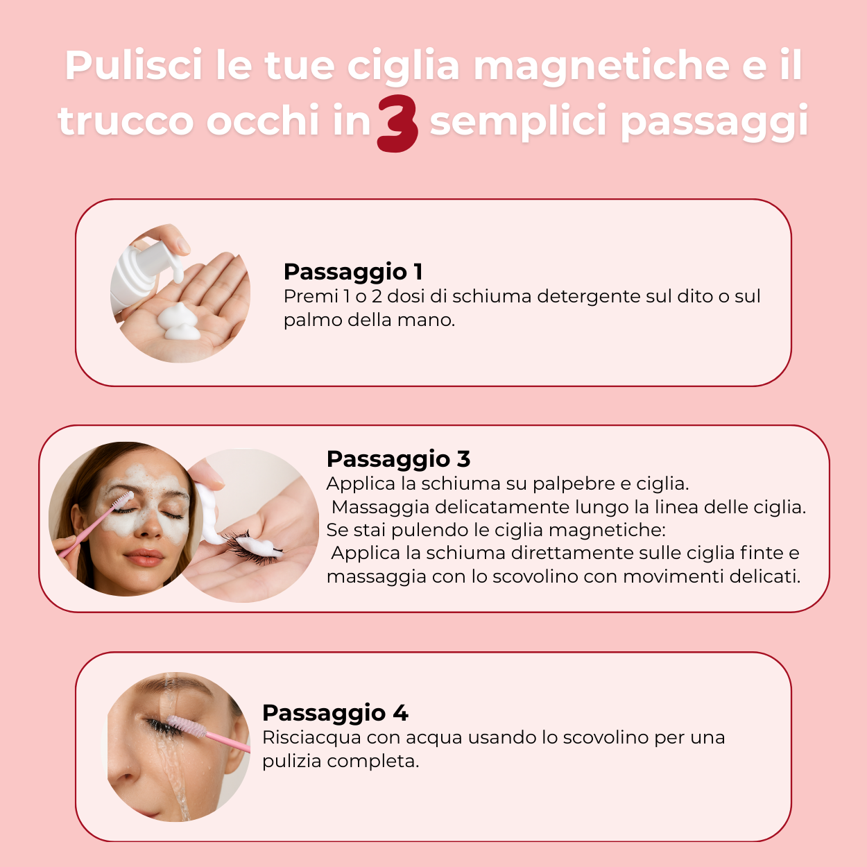 Magnetta Schiuma Ciglia