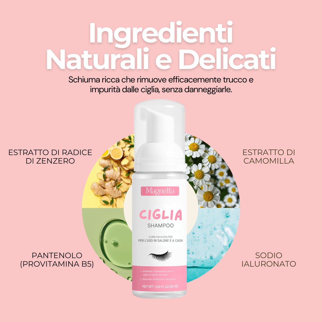 Magnetta Schiuma Ciglia
